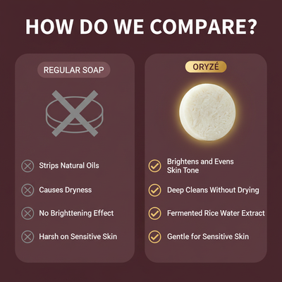 How Do We Compare - Rice Water Soap